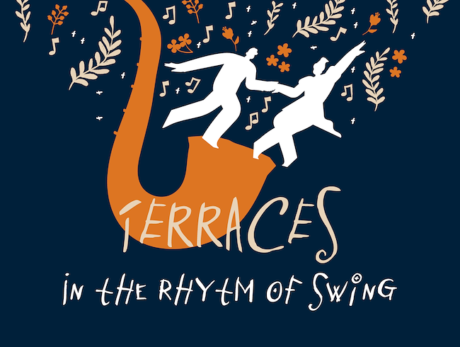 Terraces in the rhythm of swing